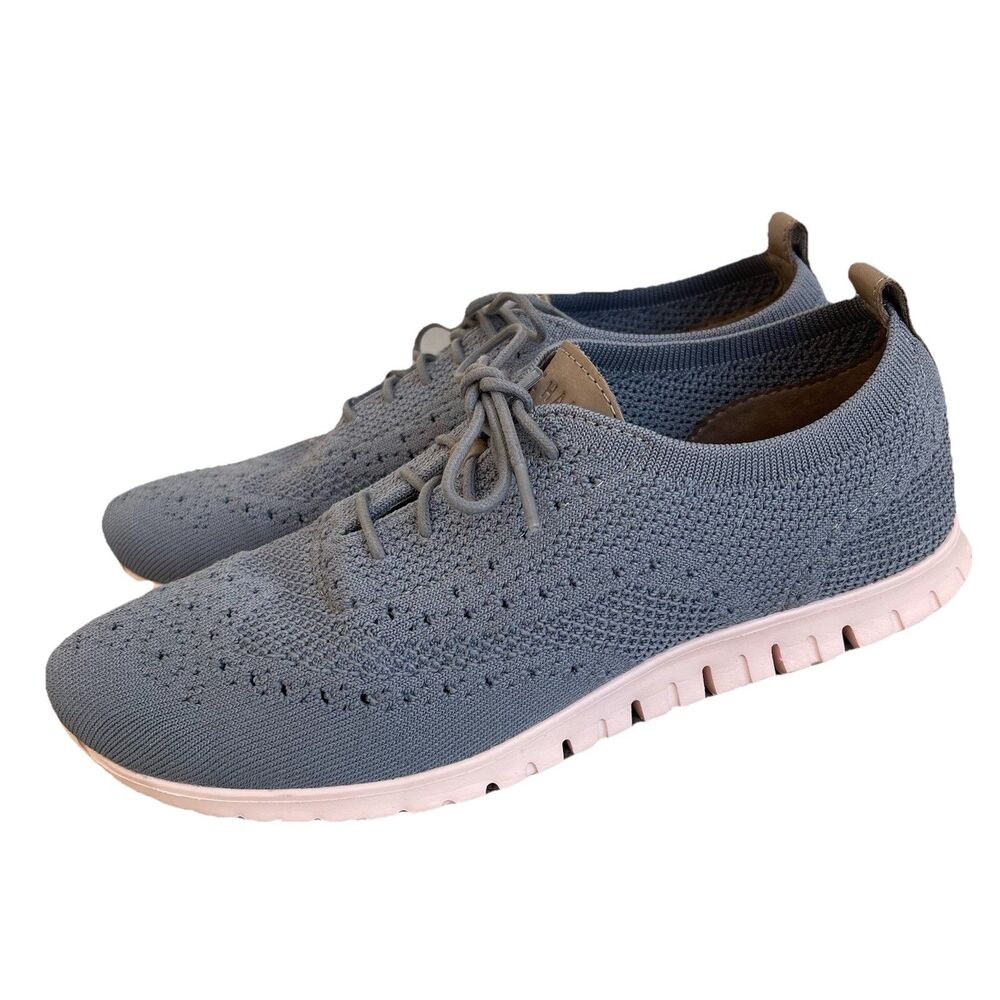 Cole Haan Women's‎ Originalgrand Stitchlite Wing Tip Oxford Knit Shoes 9 B